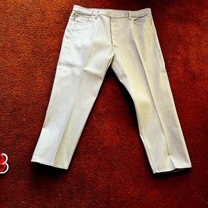 Grey Mens Levi’s 501 Jeans Pants 44x30 Like New